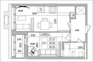 2-к квартира, вторичка, 38м2, 15/16 этаж