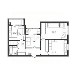 3-к квартира, вторичка, 63м2, 3/10 этаж