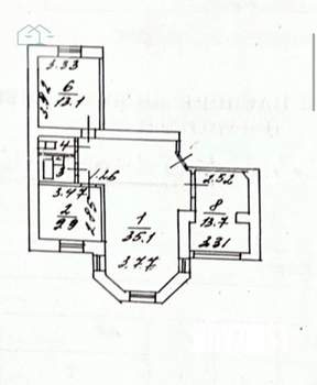 3-к квартира, вторичка, 78м2, 7/10 этаж