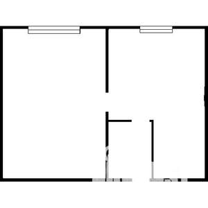 1-к квартира, вторичка, 35м2, 4/5 этаж