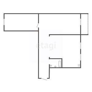 2-к квартира, вторичка, 59м2, 3/5 этаж