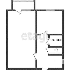 1-к квартира, вторичка, 34м2, 2/10 этаж
