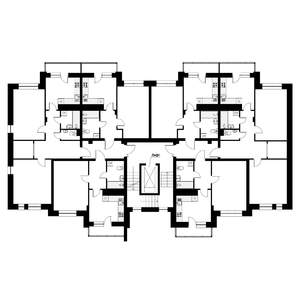 2-к квартира, строящийся дом, 67м2, 6/9 этаж