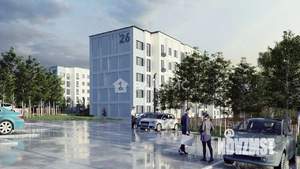 2-к квартира, строящийся дом, 51м2, 3/5 этаж