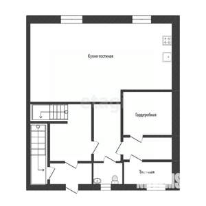 3-к квартира, вторичка, 97м2, 1/3 этаж