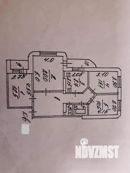 4-к квартира, вторичка, 88м2, 8/17 этаж