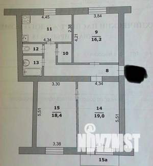 3-к квартира, вторичка, 80м2, 3/5 этаж