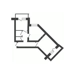 2-к квартира, вторичка, 80м2, 5/15 этаж