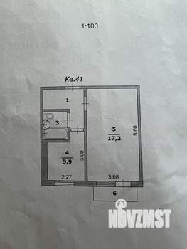 1-к квартира, вторичка, 30м2, 2/5 этаж