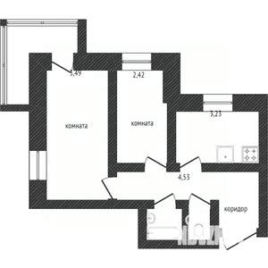 2-к квартира, вторичка, 70м2, 9/14 этаж