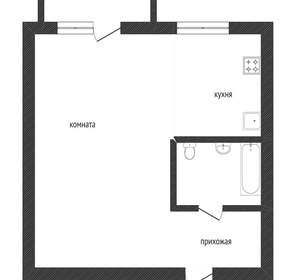 Студия квартира, вторичка, 35м2, 8/9 этаж