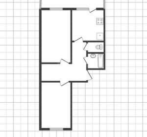 2-к квартира, вторичка, 59м2, 3/10 этаж