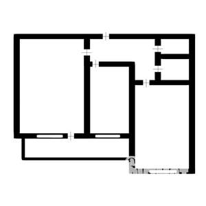 2-к квартира, вторичка, 49м2, 1/14 этаж