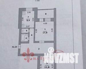 2-к квартира, вторичка, 61м2, 2/5 этаж
