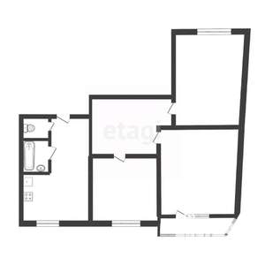 3-к квартира, вторичка, 77м2, 3/7 этаж