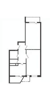 2-к квартира, вторичка, 68м2, 2/15 этаж