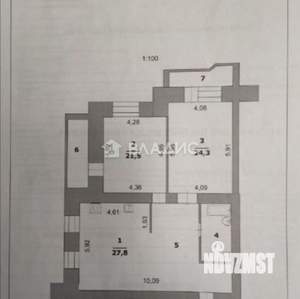 3-к квартира, вторичка, 103м2, 16/17 этаж