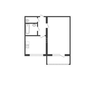 1-к квартира, вторичка, 38м2, 10/10 этаж