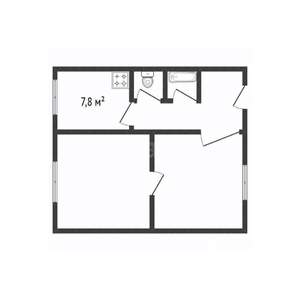 2-к квартира, вторичка, 54м2, 3/4 этаж