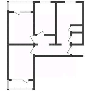 3-к квартира, вторичка, 72м2, 6/10 этаж