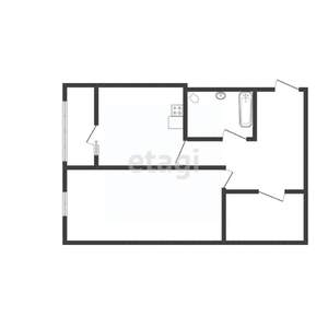 1-к квартира, вторичка, 54м2, 12/18 этаж