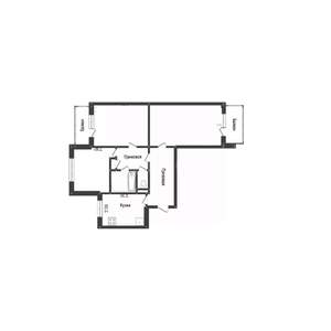 3-к квартира, вторичка, 60м2, 6/9 этаж