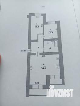 3-к квартира, вторичка, 80м2, 12/13 этаж