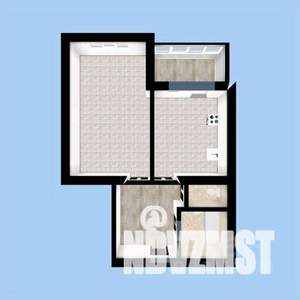 1-к квартира, вторичка, 38м2, 4/10 этаж