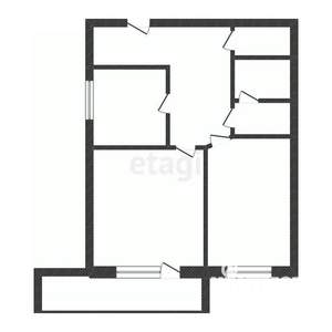 2-к квартира, вторичка, 45м2, 10/10 этаж
