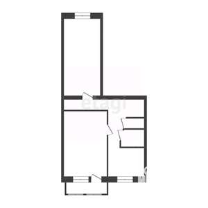 2-к квартира, вторичка, 44м2, 4/5 этаж