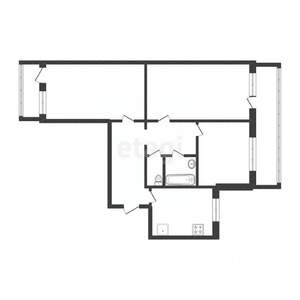 3-к квартира, вторичка, 83м2, 13/14 этаж