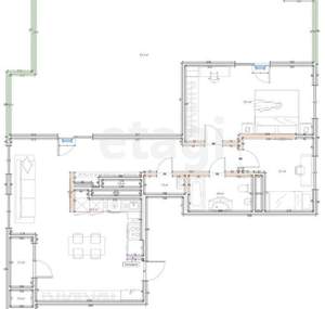 3-к квартира, вторичка, 136м2, 9/9 этаж