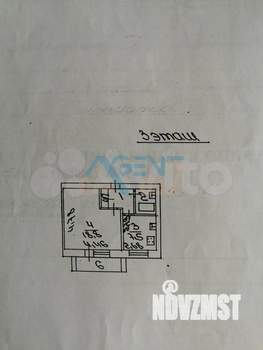 1-к квартира, вторичка, 34м2, 3/5 этаж