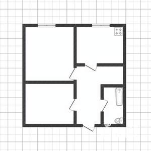2-к квартира, вторичка, 42м2, 5/5 этаж