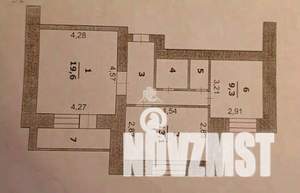 2-к квартира, вторичка, 54м2, 10/11 этаж