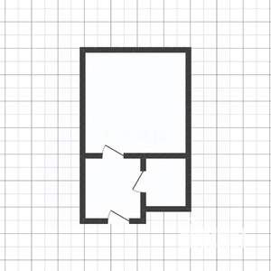 Студия квартира, вторичка, 27м2, 1/5 этаж