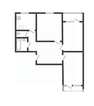 3-к квартира, вторичка, 75м2, 4/10 этаж