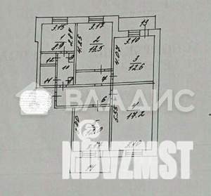 4-к квартира, вторичка, 83м2, 7/9 этаж
