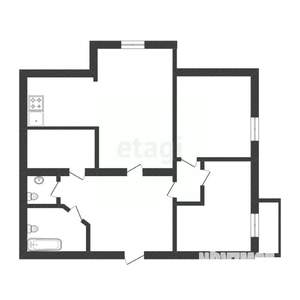 3-к квартира, вторичка, 98м2, 14/14 этаж