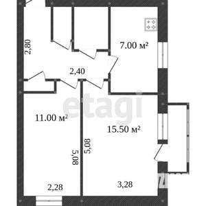 2-к квартира, вторичка, 48м2, 3/10 этаж