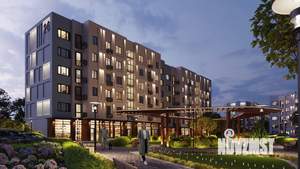 Студия квартира, строящийся дом, 35м2, 4/5 этаж