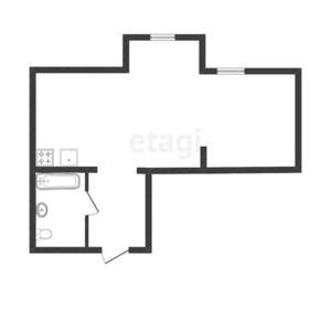 Студия квартира, вторичка, 76м2, 14/14 этаж