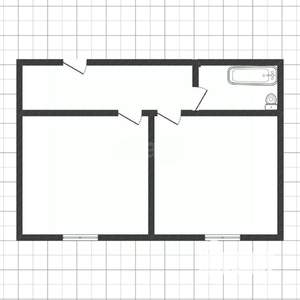 2-к квартира, вторичка, 34м2, 2/10 этаж