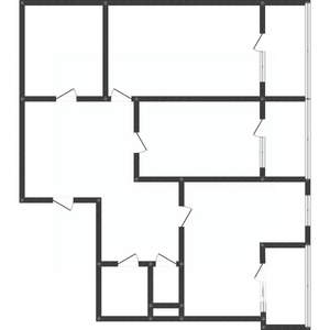 3-к квартира, вторичка, 114м2, 10/17 этаж