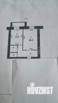 1-к квартира, вторичка, 48м2, 5/10 этаж