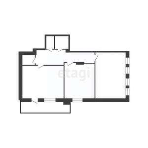 2-к квартира, вторичка, 78м2, 9/10 этаж