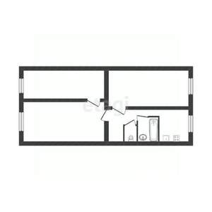 3-к квартира, вторичка, 62м2, 1/5 этаж