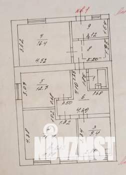 3-к квартира, вторичка, 82м2, 1/1 этаж
