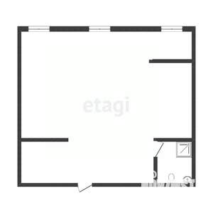 Студия квартира, вторичка, 27м2, 1/5 этаж