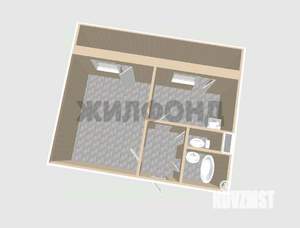 1-к квартира, вторичка, 34м2, 9/10 этаж